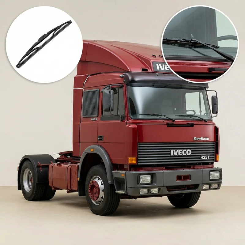 Passenger Side Wiper Blade for Iveco EuroTurbo 435T (1987 - 1990) - 1